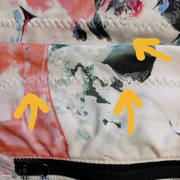 LULULEMON Inspire Tight II Full-On Luxtreme & Mesh Tight Leggings Abstract Sz 4 - Picture 9 of 16